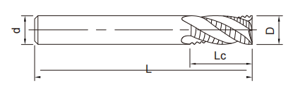粗齒細(xì)目立銑刀3FLUTES-標(biāo)兵傳動(dòng)網(wǎng)