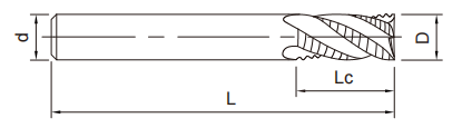 粗齒細(xì)目立銑刀4FLUTES-標(biāo)兵傳動(dòng)網(wǎng)