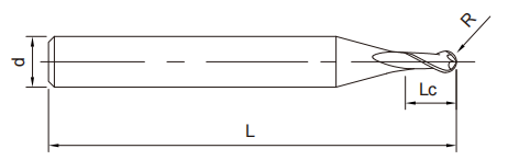 微小徑圓頭立銑刀2FLUTES-標(biāo)兵傳動(dòng)網(wǎng)