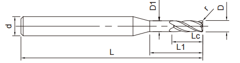 深溝圓鼻立銑刀4FLUTES-標(biāo)兵傳動(dòng)網(wǎng)