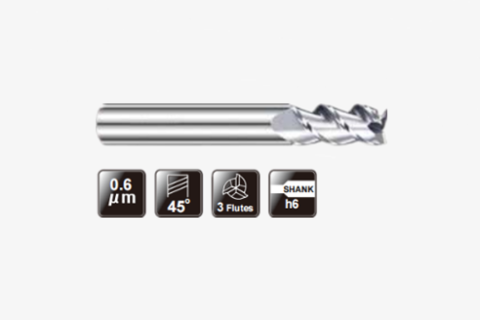 鋁用長(zhǎng)柄立銑刀3FLUTES