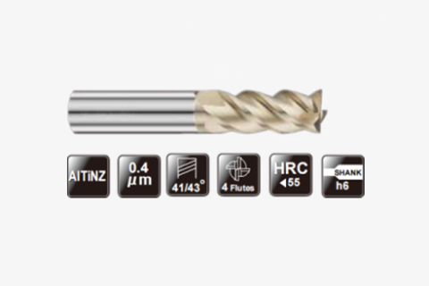 鈦合金立銑刀4FLUTES